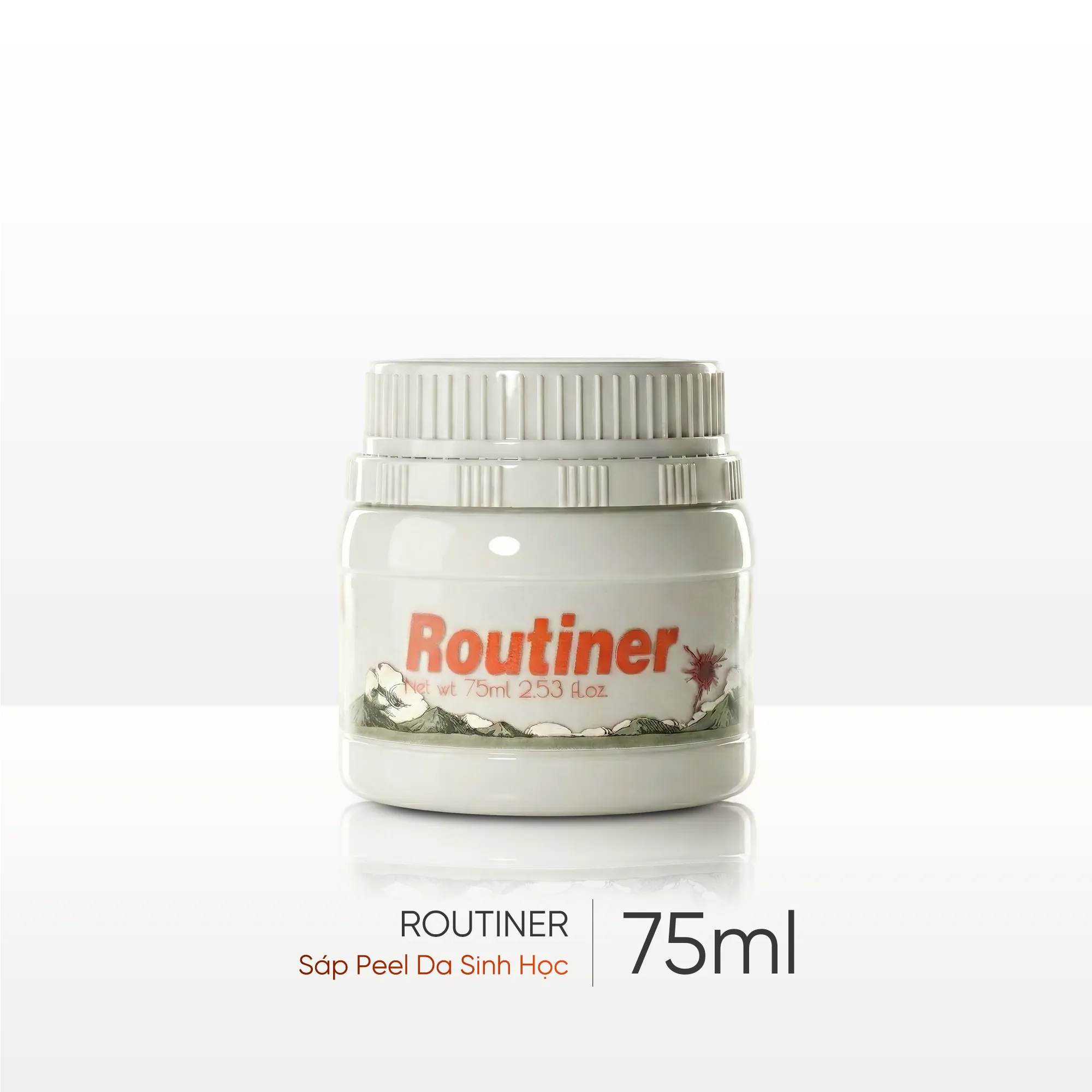 Sáp peel da sinh học loại bỏ tế bào chết cải thiện đốm nâu AXENDA Routiner 75ml