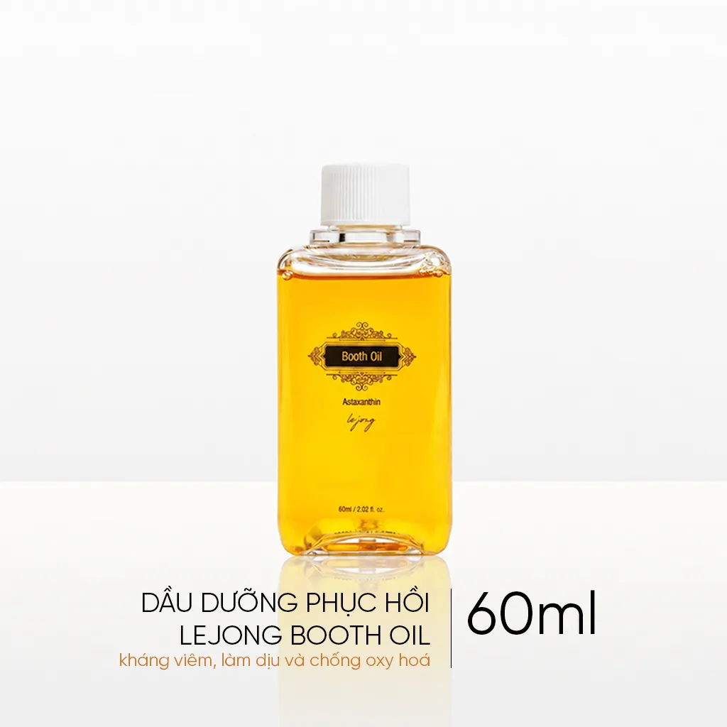 Dầu dưỡng phục hồi Lejong Booth Oil kháng viêm làm dịu da giảm mụn cải thiện chất lượng bã nhờn