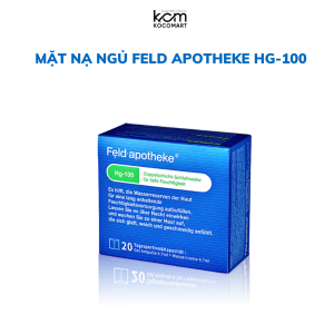 Mặt nạ ngủ 2 màng khóa Feld apotheke HG-100