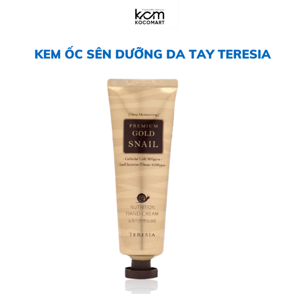 Kem dưỡng da tay TERESIA Nutrition Gold Snail