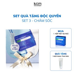 Set Hộp quà Mặt nạ ngủ Feld Apotheke tặng kèm 1 Kem dưỡng da nhau thai Feld Apotheke