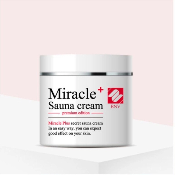 Kem tan mỡ lạnh Miracle Sauna Cream Premium Edtion 500ml