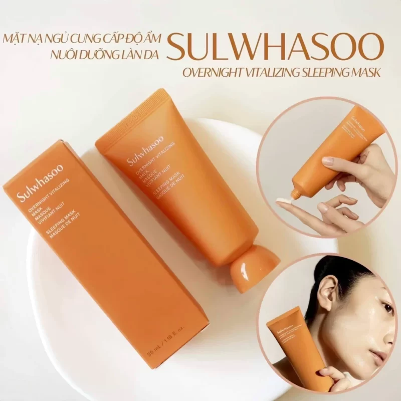 Mặt nạ Hàn Quốc Sulwhasoo Overnight Vitalizing Mask