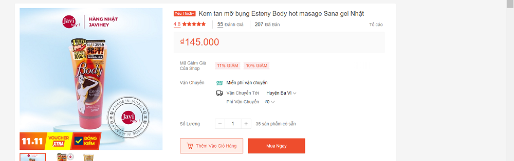   Mua Kem Tan Bỡ Bụng Esteny Hot Massage - Ultra Super  Mua Kem Tan Bỡ Bụng Esteny Hot Massage - Ultra Super