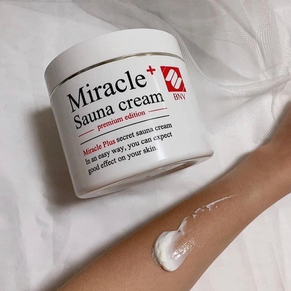 Kem tan mỡ lạnh Miracle Sauna Cream Premium Edtion