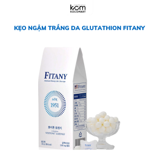 kẹo ngậm trắng da Glutathion truyền trắng FITANY