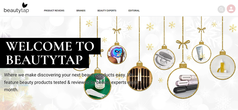 Trang web Beautytap 