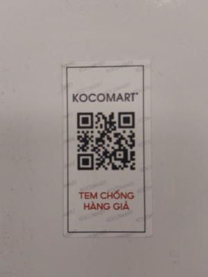 Tem chống hàng giả của KOCOMART