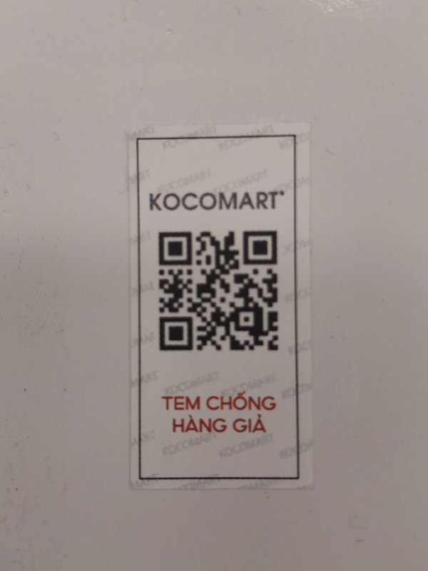 Tem chống hàng giả của KOCOMART