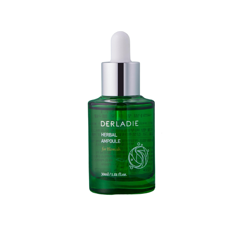 Serum trị mụn Hàn Quốc Derladie Herbal Ampoule For Blemish 