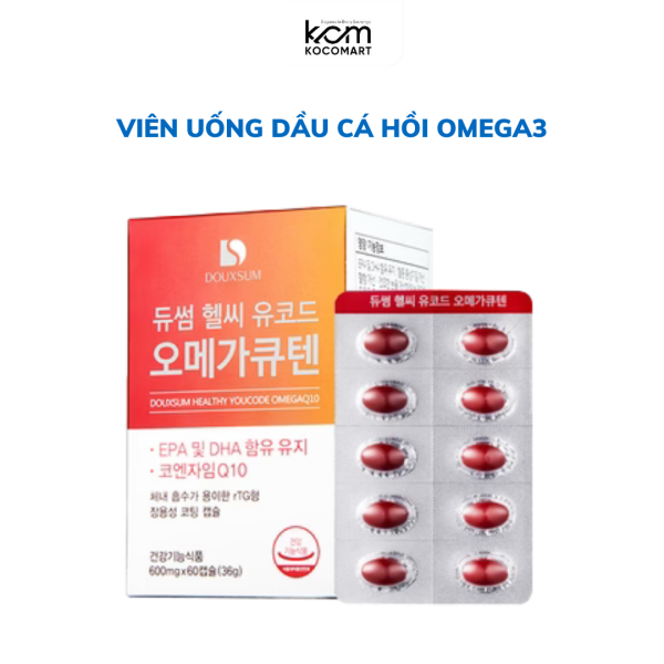 Viên dầu cá hồi Pion Tech Omega 3 YOUCODE OMEGA Q10