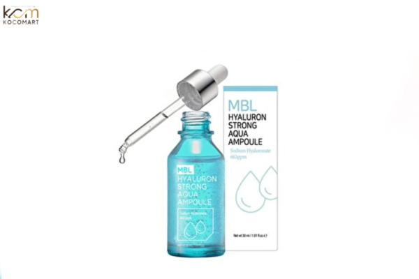 Serum huyết thanh căng bóng MBL Hyaluron Strong Aqua Ampoule.