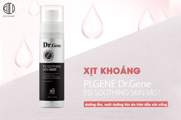 Xịt khoáng PSI SOOTHING SKIN MIST PION TECH dưỡng ẩm tái sinh làn da 