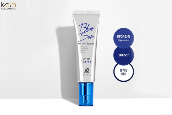 kem chống nắng Pion Tech Blue Sun UV Cool Essence SPF50+/PA++++