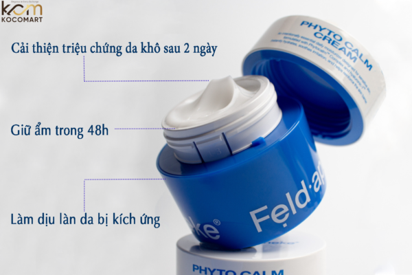 Kem dưỡng ẩm Phyto Calm Feld Apotheke phục hồi dành cho da mụn và da nhạy cảm 