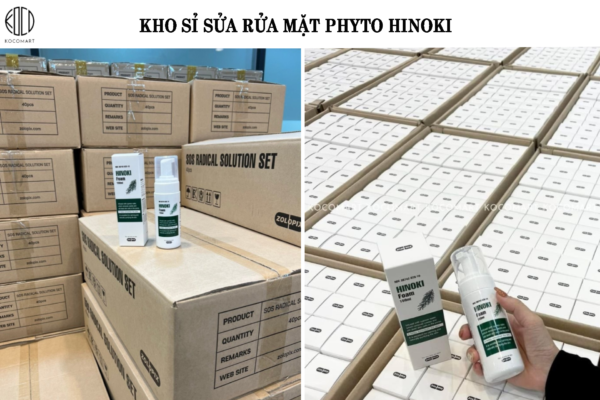 Kho sỉ sữa rửa mặt Hinoki