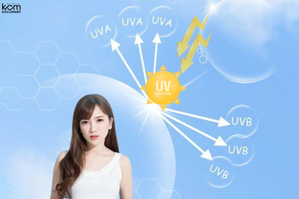 Kem chống nắng bảo vệ da khỏi những tác hại của tia UV