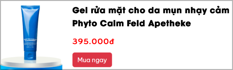 Mua Gel rửa mặt cho da mụn nhạy cảm Phyto Calm Feld Apetheke